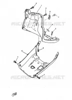 PROTEGE JAMBES pour Yamaha BOOSTER TRACK de 1997