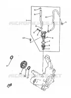 POMPE A HUILE pour Yamaha BOOSTER TRACK de 1997