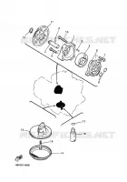 POMPE A HUILE pour Yamaha XJ600N de 1997