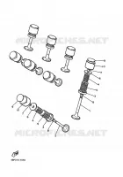 SOUPAPE pour Yamaha XJ600N de 1997