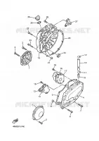 CARTER   MOTEUR 1 pour Yamaha XJS 900 DIVERSION de 1997