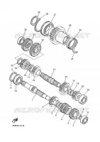 TRANSMISSION pour Yamaha XJS 900 DIVERSION de 1997