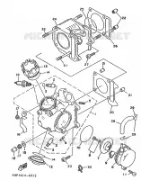CULASSE pour Yamaha XC125TR de 1996