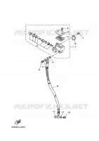 MAITRE CYLINDRE DE FREIN AVANT pour Yamaha XC125TR de 1996