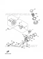 POMPE A HUILE pour Yamaha XC125TR de 1996