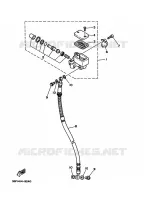 MAITRE CYLINDRE DE FREIN AVANT pour Yamaha YA50R de 1996