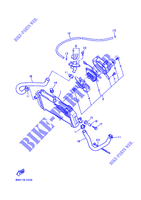 RADIATEUR / DURITES pour Yamaha FZR600 de 1995