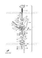 CARBURATEUR pour Yamaha AG 200 F de 1994