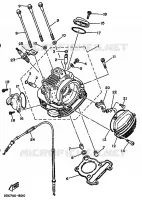 CULASSE pour Yamaha AG 200 F de 1994
