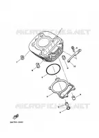 CYLINDRE pour Yamaha AG 200 F de 1994