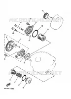 POMPE A HUILE pour Yamaha AG 200 F de 1994