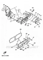 CARTER MOTEUR pour Yamaha CW50 de 1994