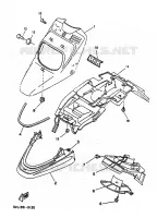 GARDE BOUE pour Yamaha CW50 de 1994