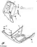 PROTEGE JAMBES pour Yamaha CW50 de 1994