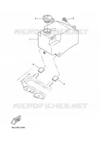 RESERVOIR D'HUILE pour Yamaha CW50 de 1994