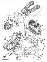 ADMISSION pour Yamaha TT600 de 1991