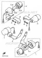 CLIGNOTANT pour Yamaha TT600 de 1991
