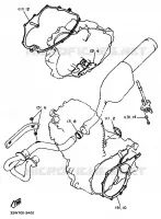 PIÈCES OPTIONNELLES   MOTEUR pour Yamaha TT600 de 1991