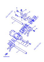 BARILLET DE SELECTION / FOURCHETTES pour Yamaha XTZ750 de 1990