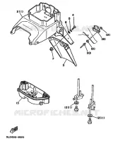 PIÈCES OPTIONNELLES pour Yamaha XTZ750 de 1990