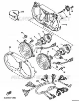 PIÈCES OPTIONNELLES pour Yamaha XTZ750 de 1990