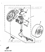 ALLUMAGE pour Yamaha TT250 de 1989