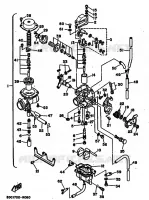 CARBURATEUR pour Yamaha TT250 de 1989
