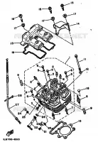 CULASSE pour Yamaha TT250 de 1989