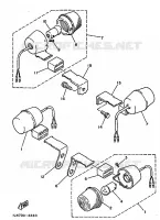CLIGNOTANT pour Yamaha TT350 de 1989