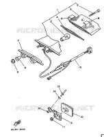 FEU ARRIERE pour Yamaha TDR240 de 1988