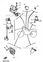 PARTIE ELECTRIQUE 2 pour Yamaha TDR240 de 1988