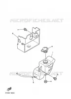 RESERVOIR D'HUILE pour Yamaha TDR240 de 1988