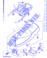 SELLE / PORTE BAGAGES pour Yamaha BOOSTER de 1991