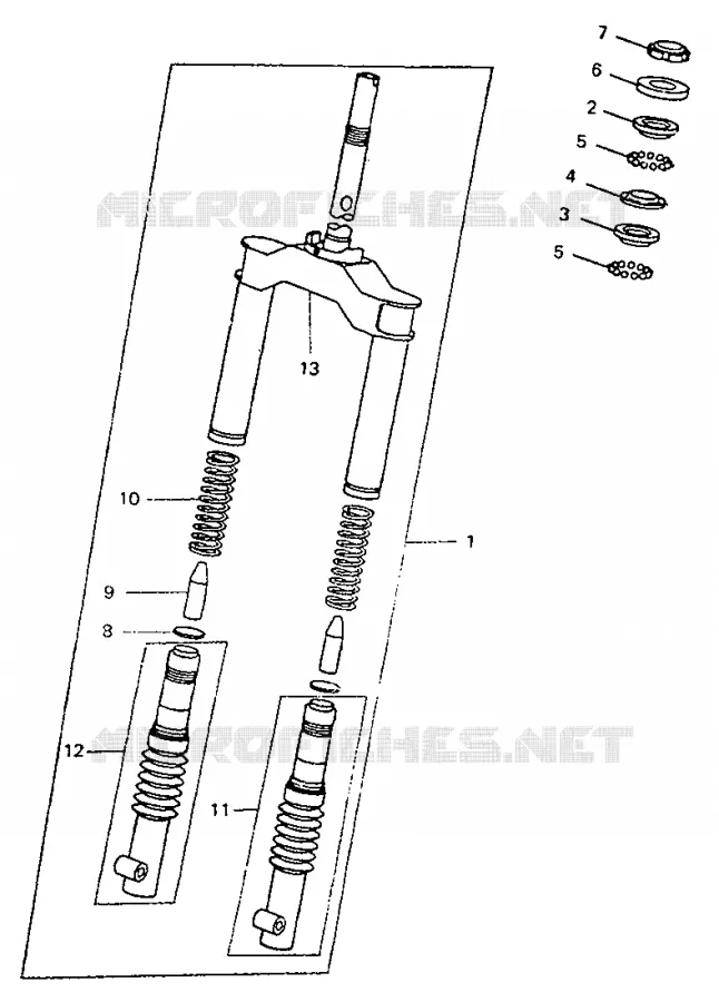 DIRECTION Yamaha SCOOTER 50 1992 BOOSTER  CW50