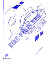 COUVERCLE LATERAL pour Yamaha BOOSTER de 1994