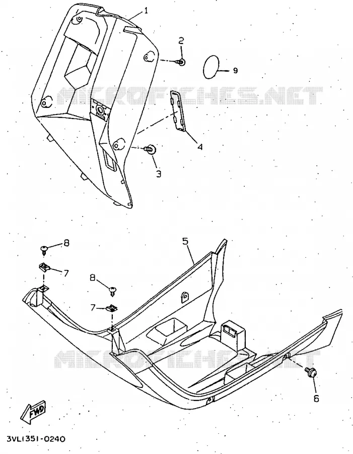 PROTEGE JAMBES Yamaha SCOOTER 50 1998 BOOSTER  CW50