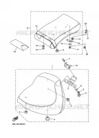 SELLE pour Yamaha XVS1100 de 2003