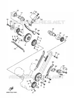 ARBRE A CAMES / CHAINE DE DISTRIBUTION pour Yamaha XVS1100 de 2003