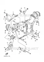 CADRE pour Yamaha XVS1100 de 2003