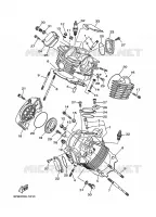 CULASSE pour Yamaha XVS1100 de 2003