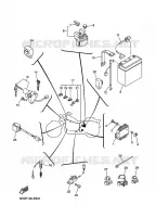 PARTIE ELECTRIQUE 2 pour Yamaha XVS1100 de 2003