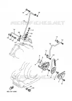 POMPE A HUILE pour Yamaha XVS1100 de 2003