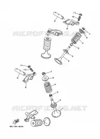 SOUPAPE pour Yamaha XVS1100 de 2003