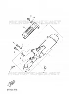 ECHAPPEMENT pour Yamaha BOOSTER SPIRIT de 2003