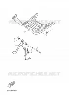 SUPPORT / REPOSE PIEDS pour Yamaha BOOSTER SPIRIT de 2003
