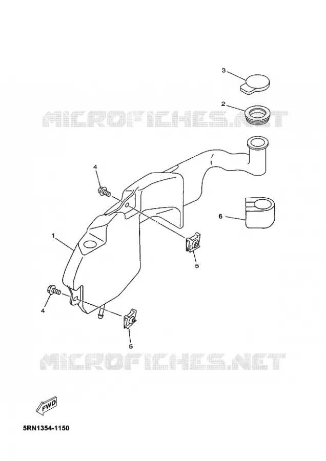 RESERVOIR D'HUILE Yamaha SCOOTER 50 2003 OVETTO  YN50 OVETTO