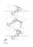 CLIGNOTANT pour Yamaha X-LIMIT SUPERMOTARD de 2002