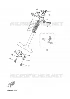 DIRECTION pour Yamaha X-LIMIT SUPERMOTARD de 2002