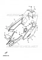COUVERCLE LATERAL pour Yamaha YP125E de 2002