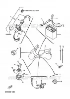 PARTIE ELECTRIQUE 2 pour Yamaha YP125E de 2002